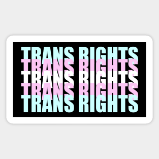 Trans Rights Flag Sticker